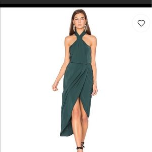 Shona Joy Core Knot Draper Midi Dress